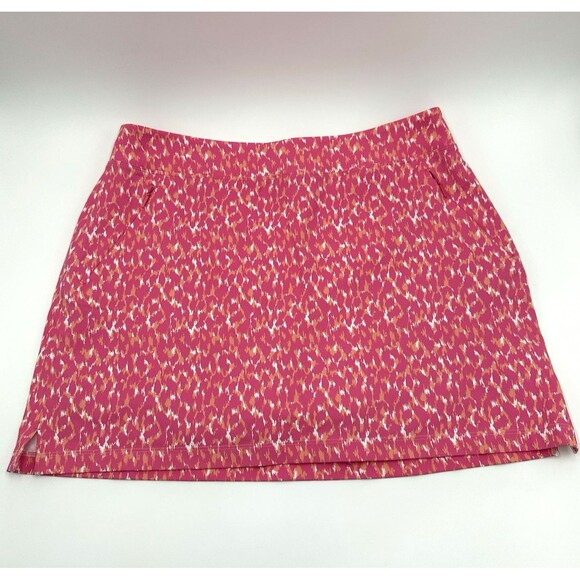 Tommy Bahama Aubrey Cheetah Print Skirt Skort Women's M Resortwear Sporty Golf - Picture 4 of 16